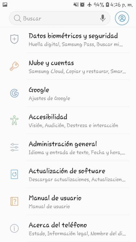 Haz una copia de seguridad